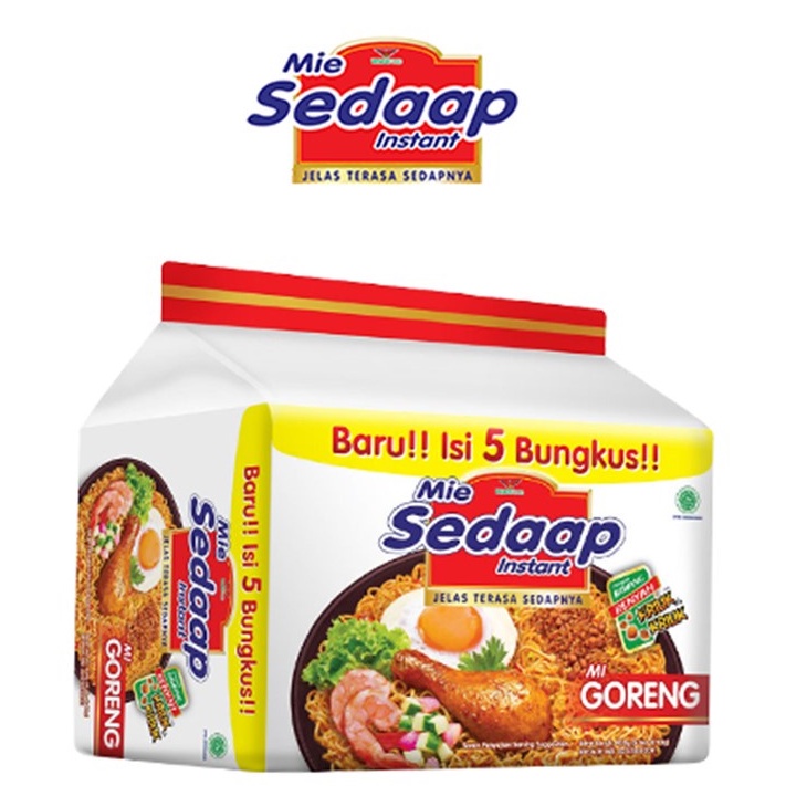 

Sedaap Mie Goreng isi 5 Bag 90gr