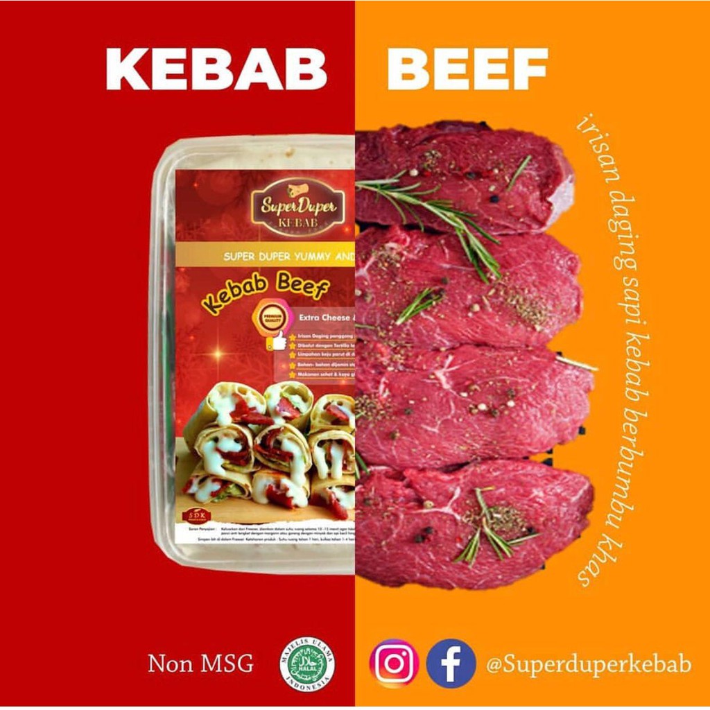 

Kebab Beef - Super Duper Kebab