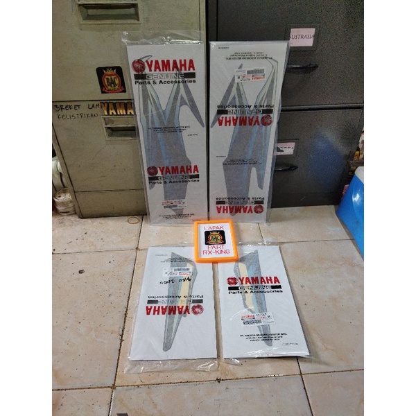 STRIPING RX KING 2005 BIRU STICKER STIKER LIST LIS RX KING BIRU 2005 ORIGINAL
