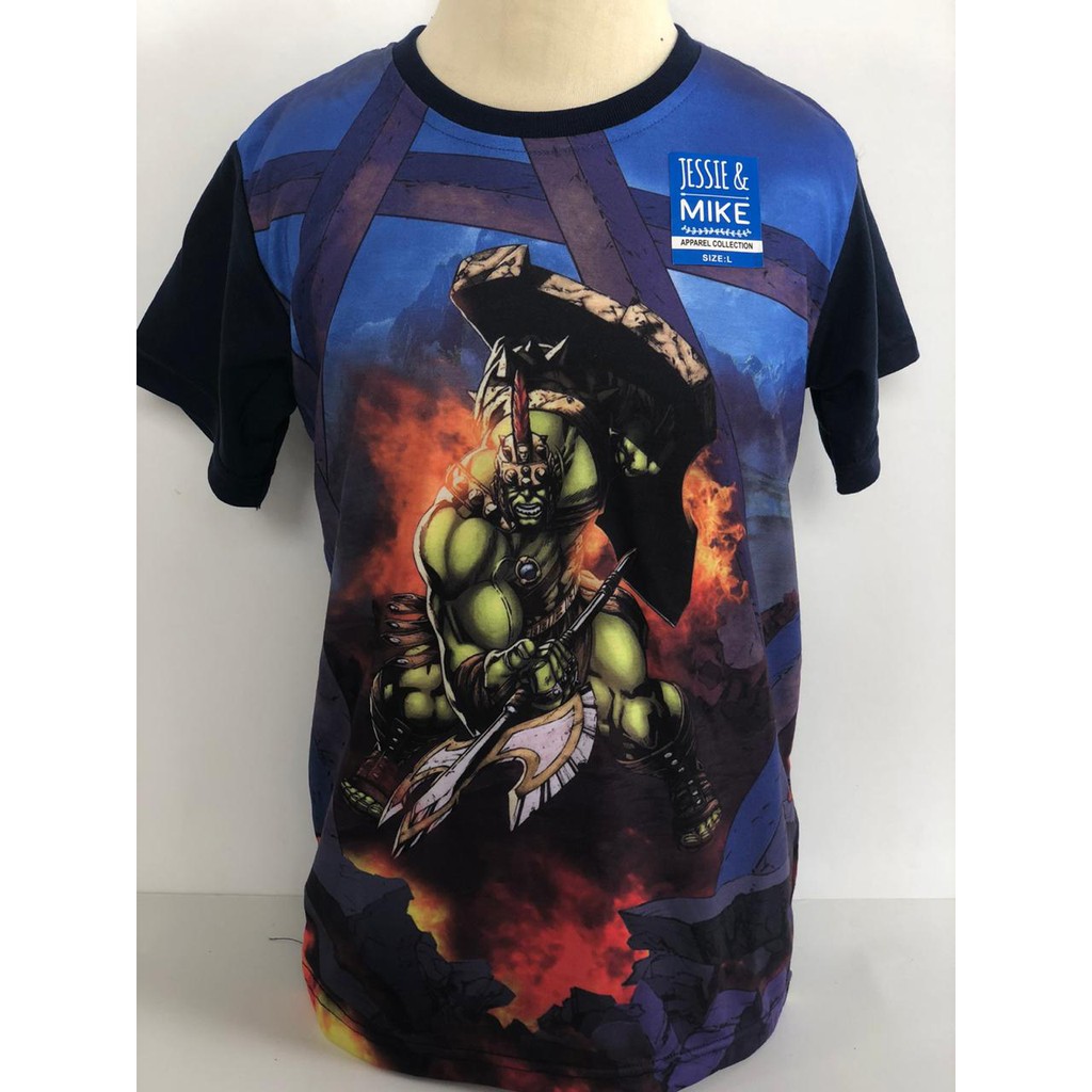 Kaos Baju Atasan Anak Cowok HULK KAMPAK KAL116 Kaos Baju Atasan Anak Cowok HULK KAMPAK KAL116