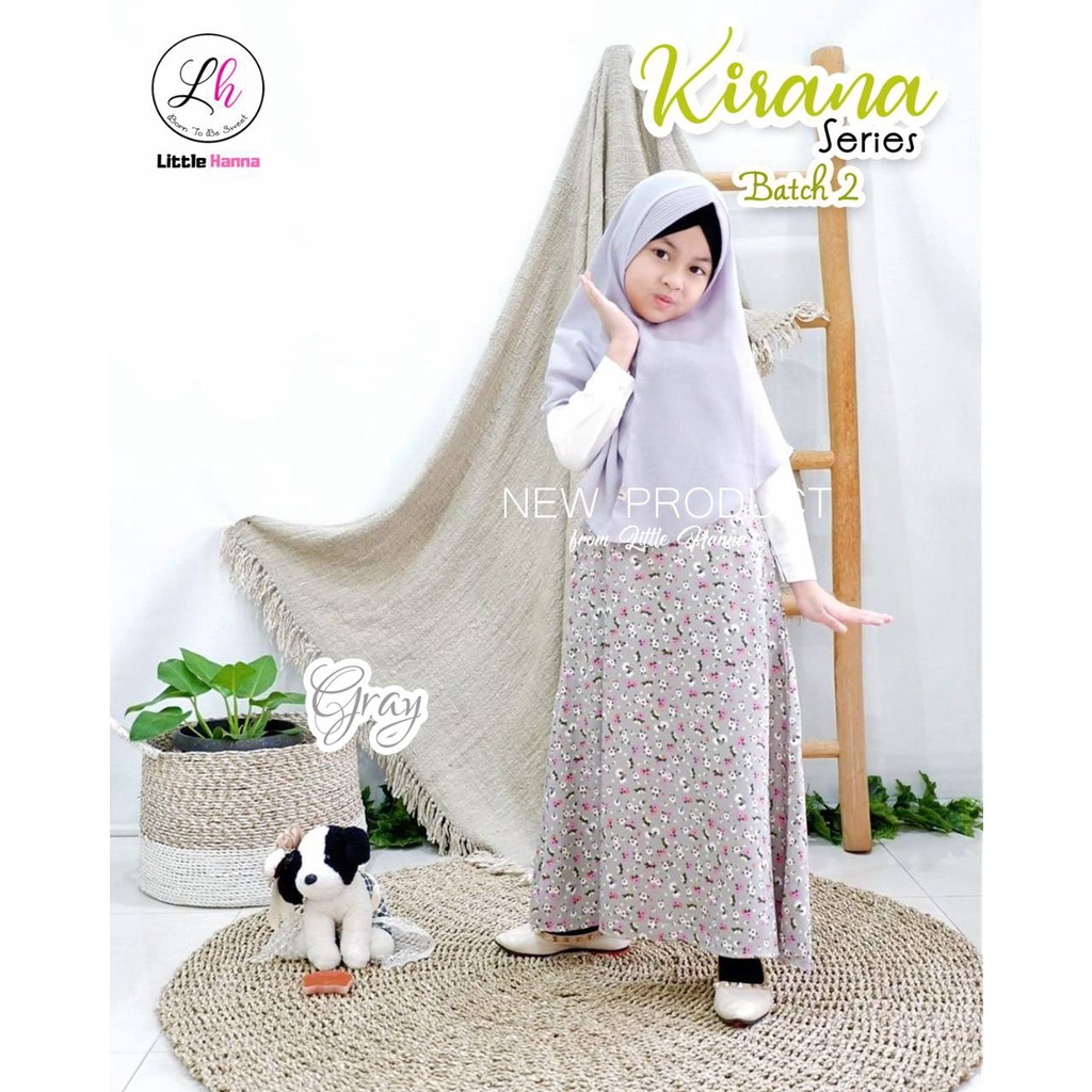 Gamis Kirana Series Batch 2 by Little Hanna