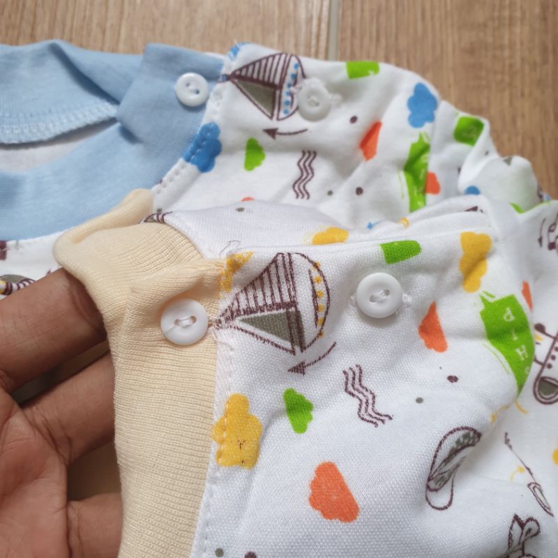 Setelan Baby E77 XL, L, M, S, Stelan Baju Panjang + Celana Panjang Bayi SNI STPJ E77 Print