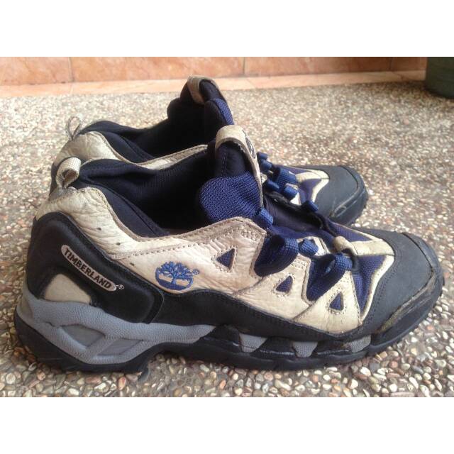 Sepatu Sneakers Sport Cowok Laki Timberland Branded Original Preloved Bekas Second