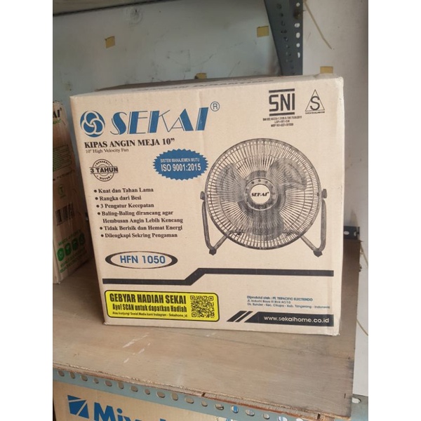 sekai hfn 1050 kipas angin sekai 10 inch