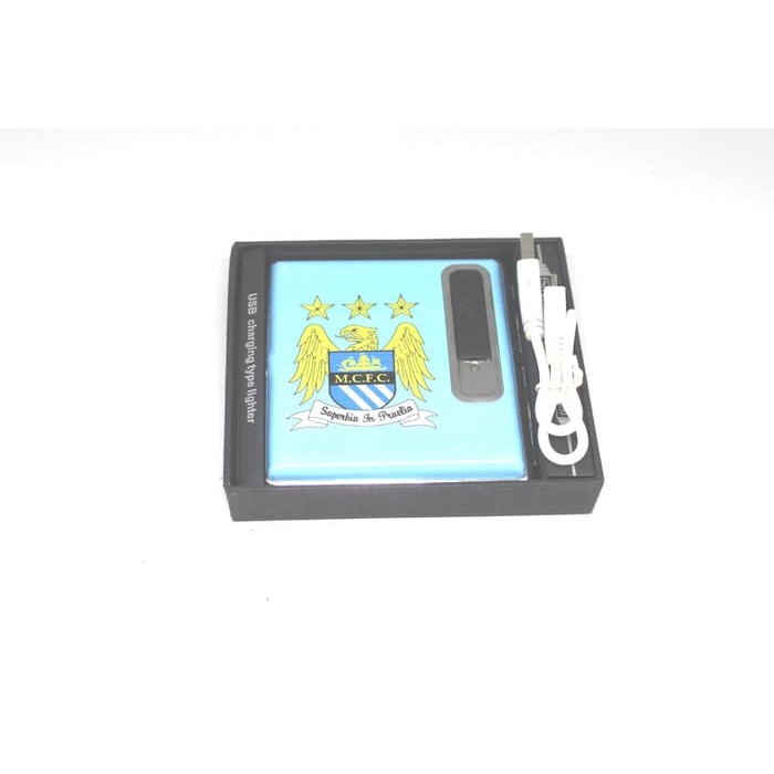 Best Promo! KOTAK TEMPAT ROK0K CAS USB TR ELEKTRIK 2233-33 MANCHESTER CITY FC Sale!