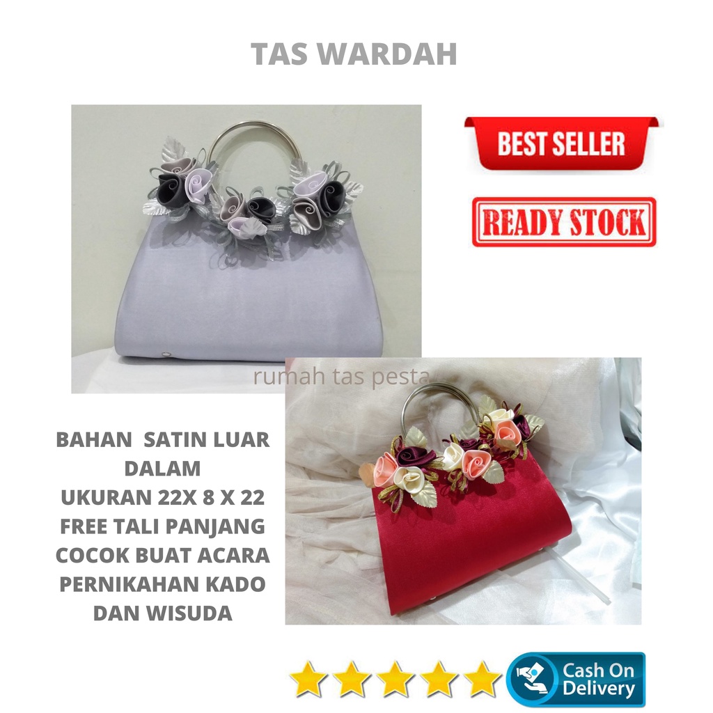 TAS PESTA WARDAH MODEL CLUTCHES DAN SELEMPANG BAHAN SATIN HALUS TERMURAH  S0ANGAT COCOK UNTUK ACARA PERNIKAHAN WISUDA DAN BUAT KADO BISA COD BEST SELLER BELI 2 SATU ONGKIR