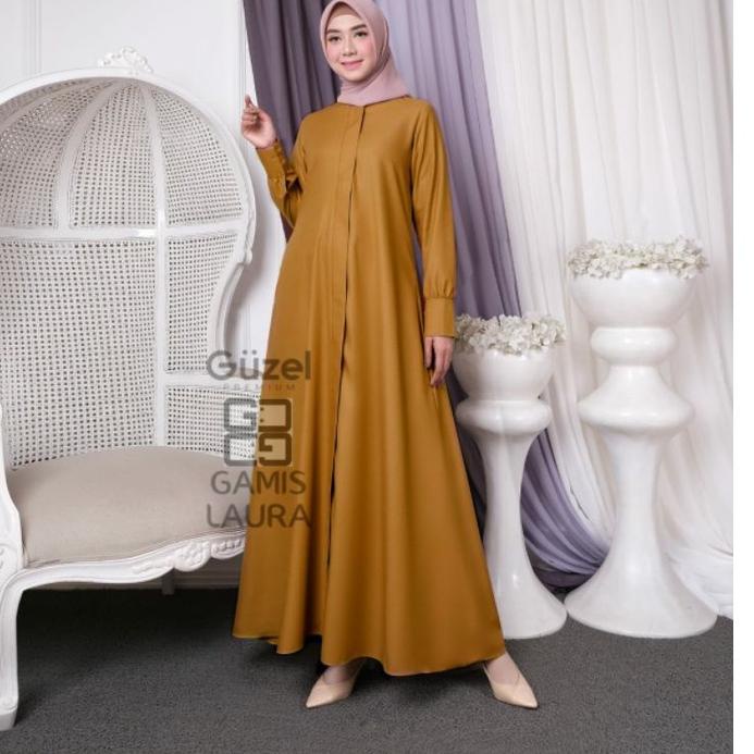 6.6 Fasion sale Gamis Guzel Premium Original / Gamis Polos / Gamis Toyobo / Gamis remaja / Gamis dew