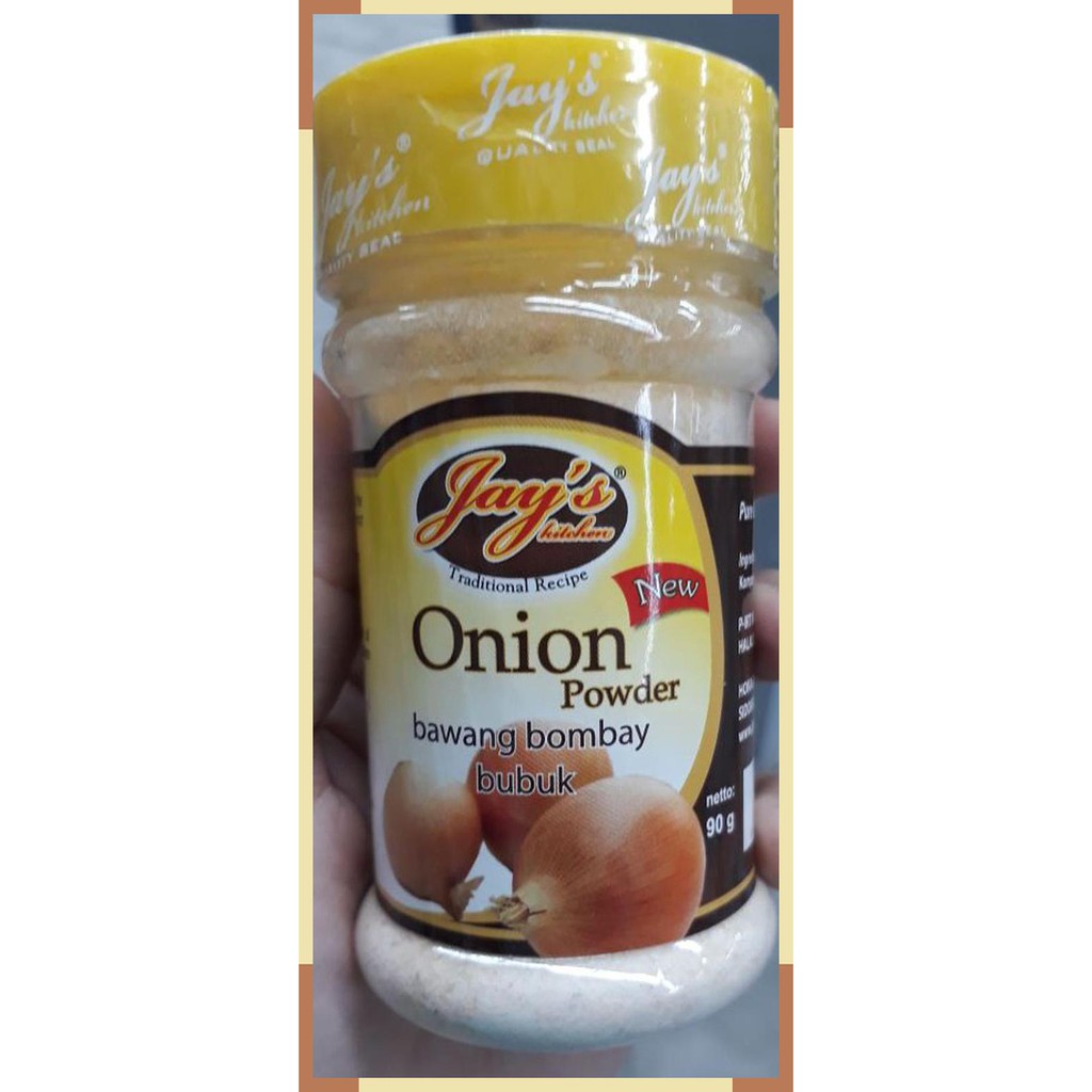 

Jays Kitchen onion powder bawang bombay bubuk 90 gram