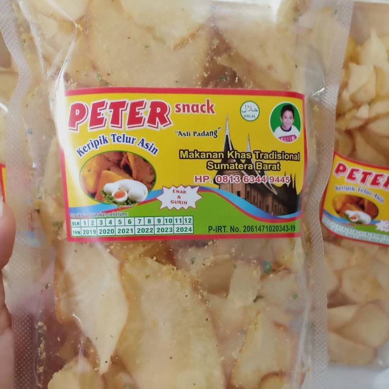 

Keripik Telur Asin by Peter Snack Padang