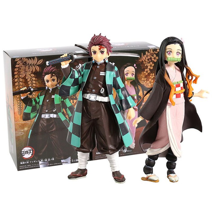 Tanjiro Nezuko Zenitsu Inosuke Action Figure Kimetsu No Yaiba - Nezuko