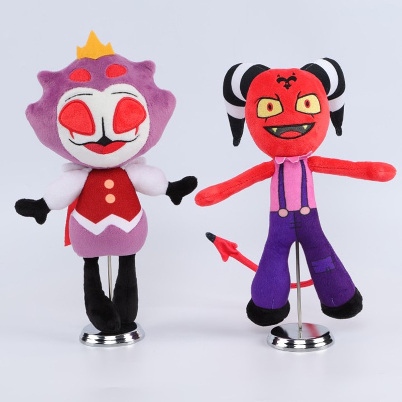 Tas Ransel Wanita Bahan Kulit Pu Warna PolosMainan Boneka action figure Animasi Jason HELLUVA BOSS THE CIRCUS Ukuran 30cm Untuk Hadiah Ulang Tahun