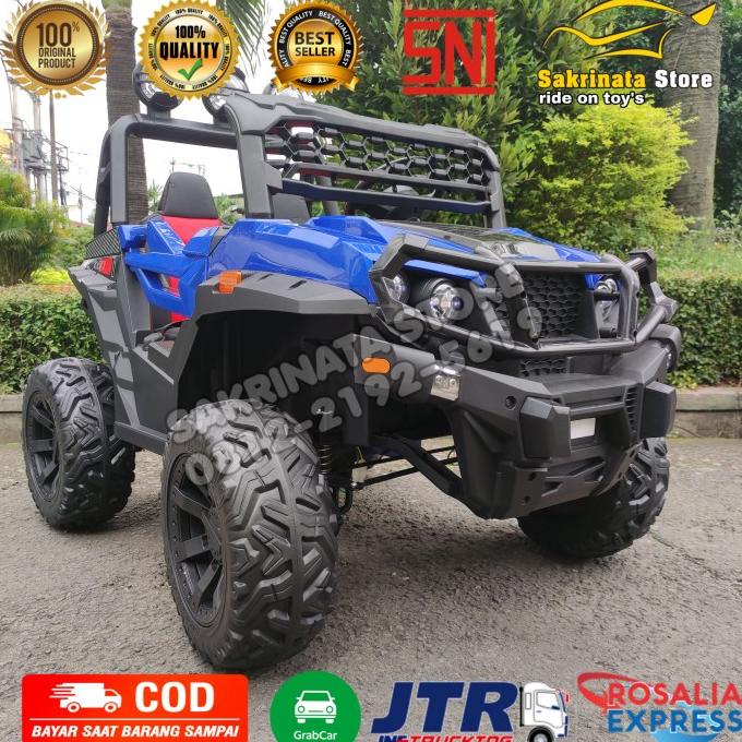 Mainan Mobil Aki Anak Jeep Rhinos 4Wd