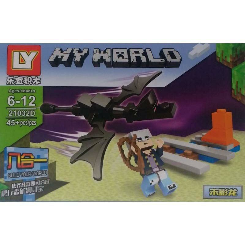 Lego Minecraft and parts variant d mine craft Minifigure