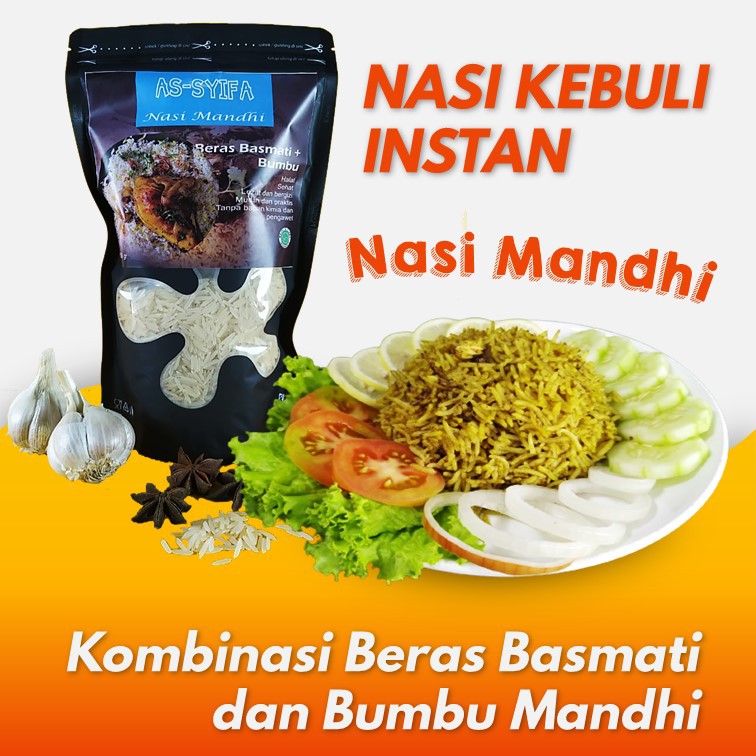 

Nasi mandhi instan, frozen, tampah, 350 gram