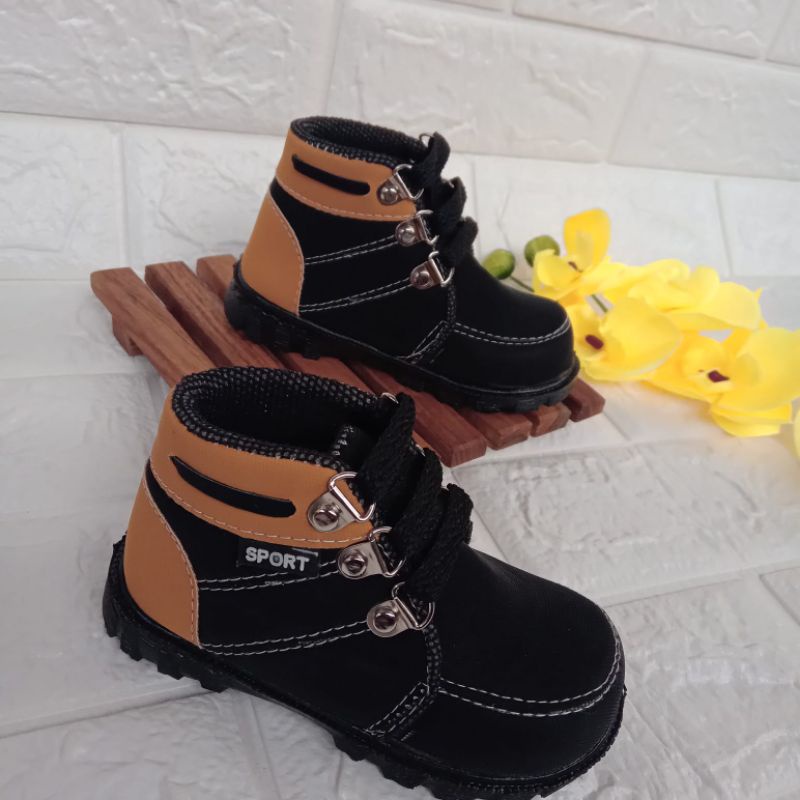 JSA Sepatu anak Boots laki laki casual sport sepatu anak sneaker keren kekinian