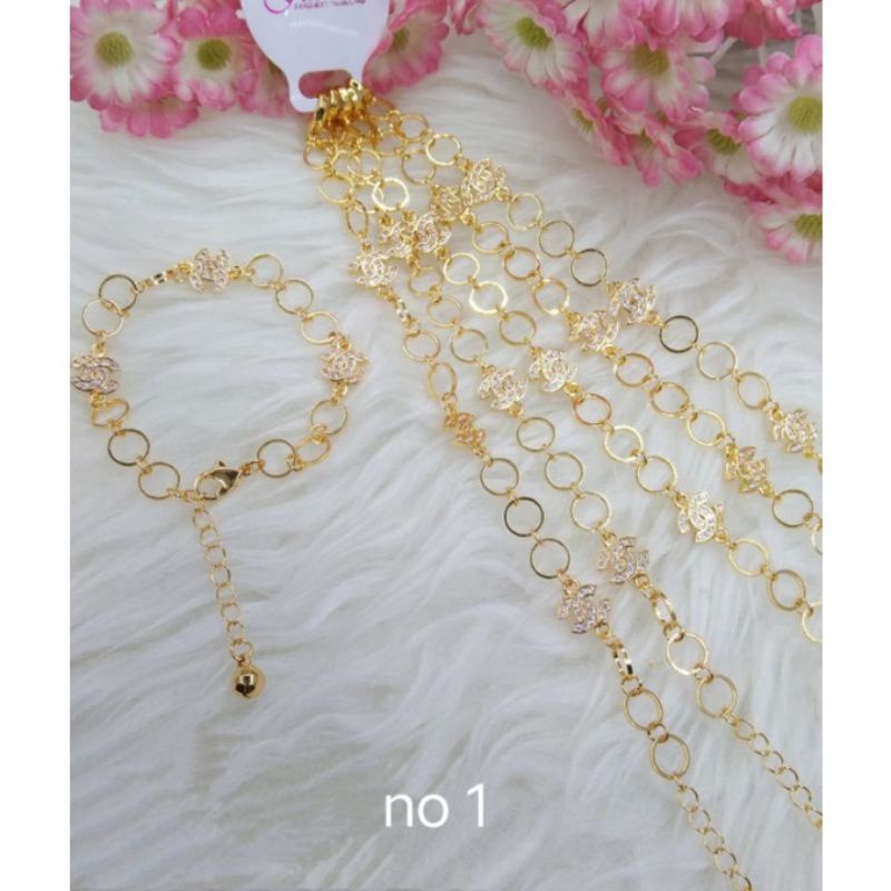 gelang tangan chanel xuping wanita