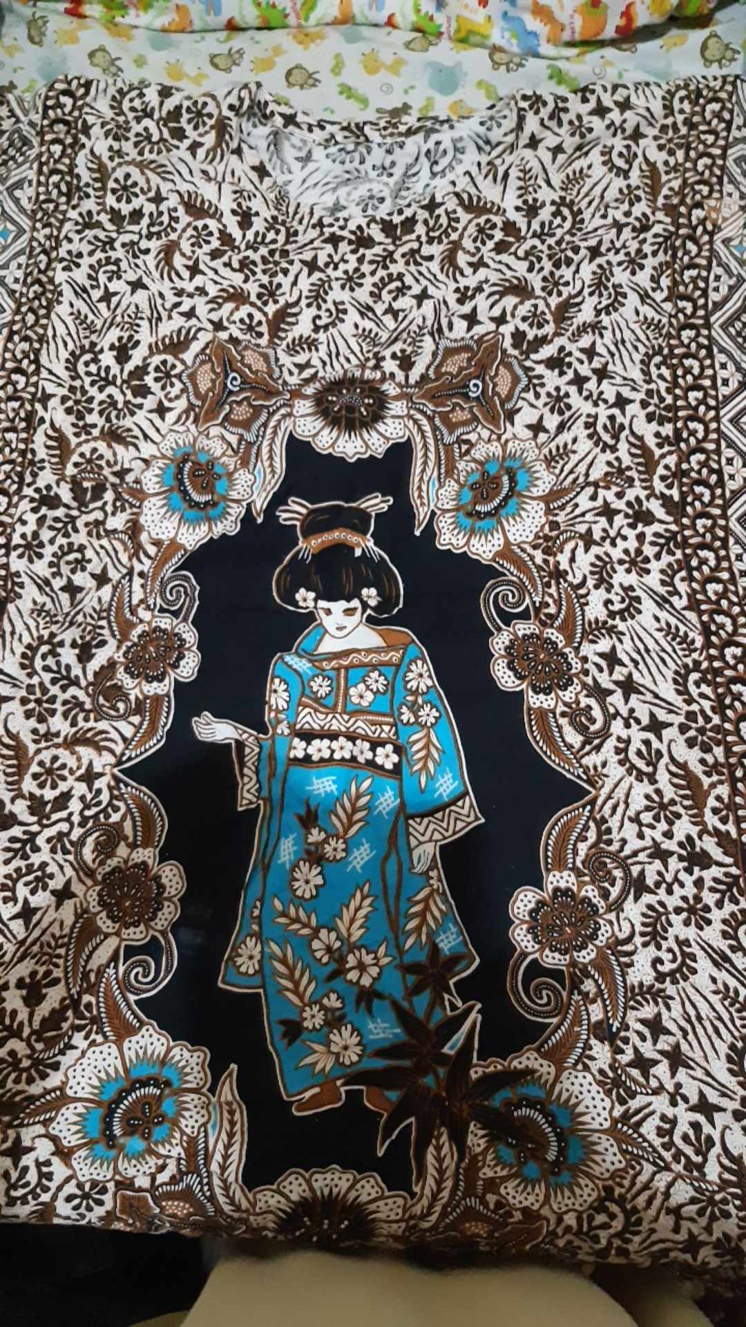 Daster Batik Solo Kelelawar Motif Oshin Ld.-+132cm Pj.-+115cm