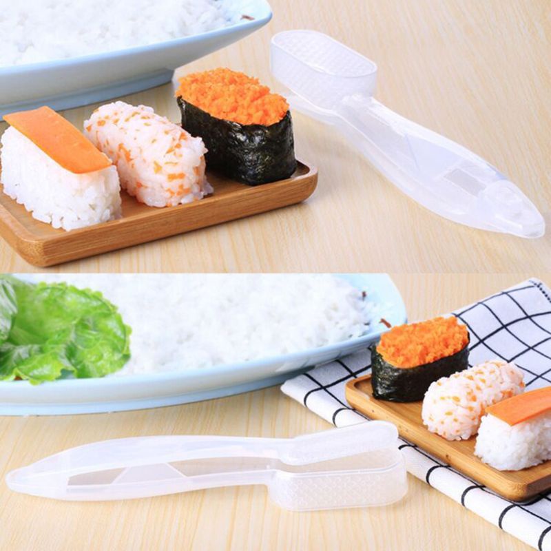 Sendok Cetakan Pembuat Sushi Dengan Gagang Untuk Dapur