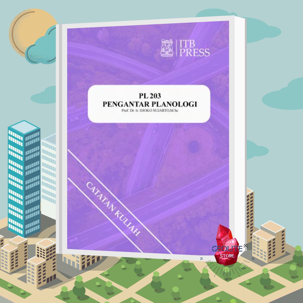 Buku Planologi -PENGANTAR PLANOLOGI
 - Buku Catatan - ITB Press