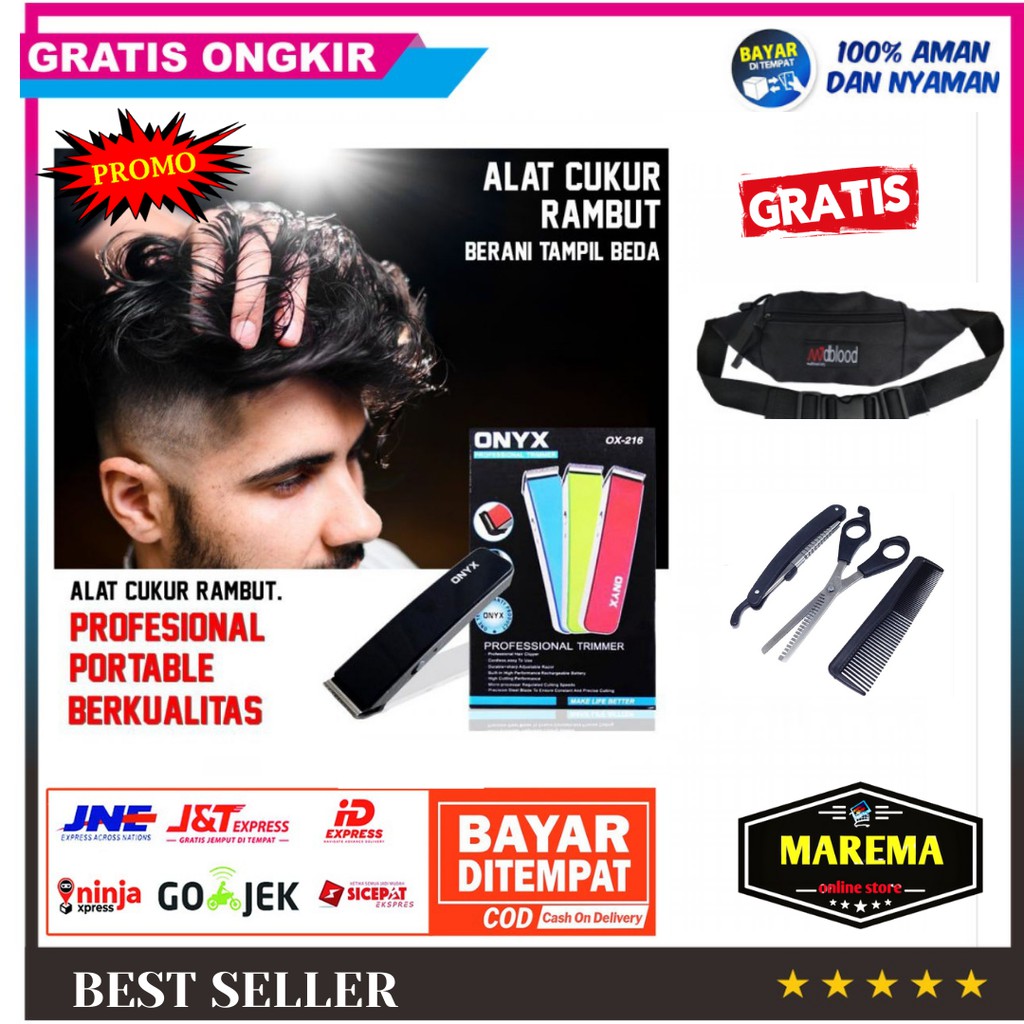 [LIMITED] ONYX 216 alat pencukur rambut cukur kumis 