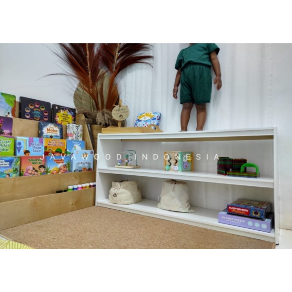 

STESZA rak mainan montessori - Putih Murah
