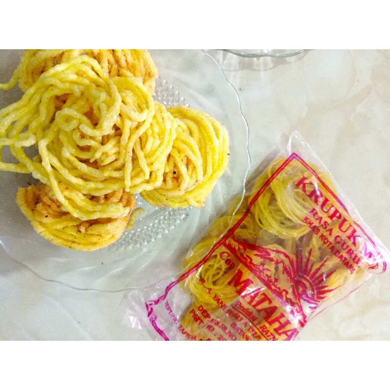 Krupuk Mie Mentah Matahari