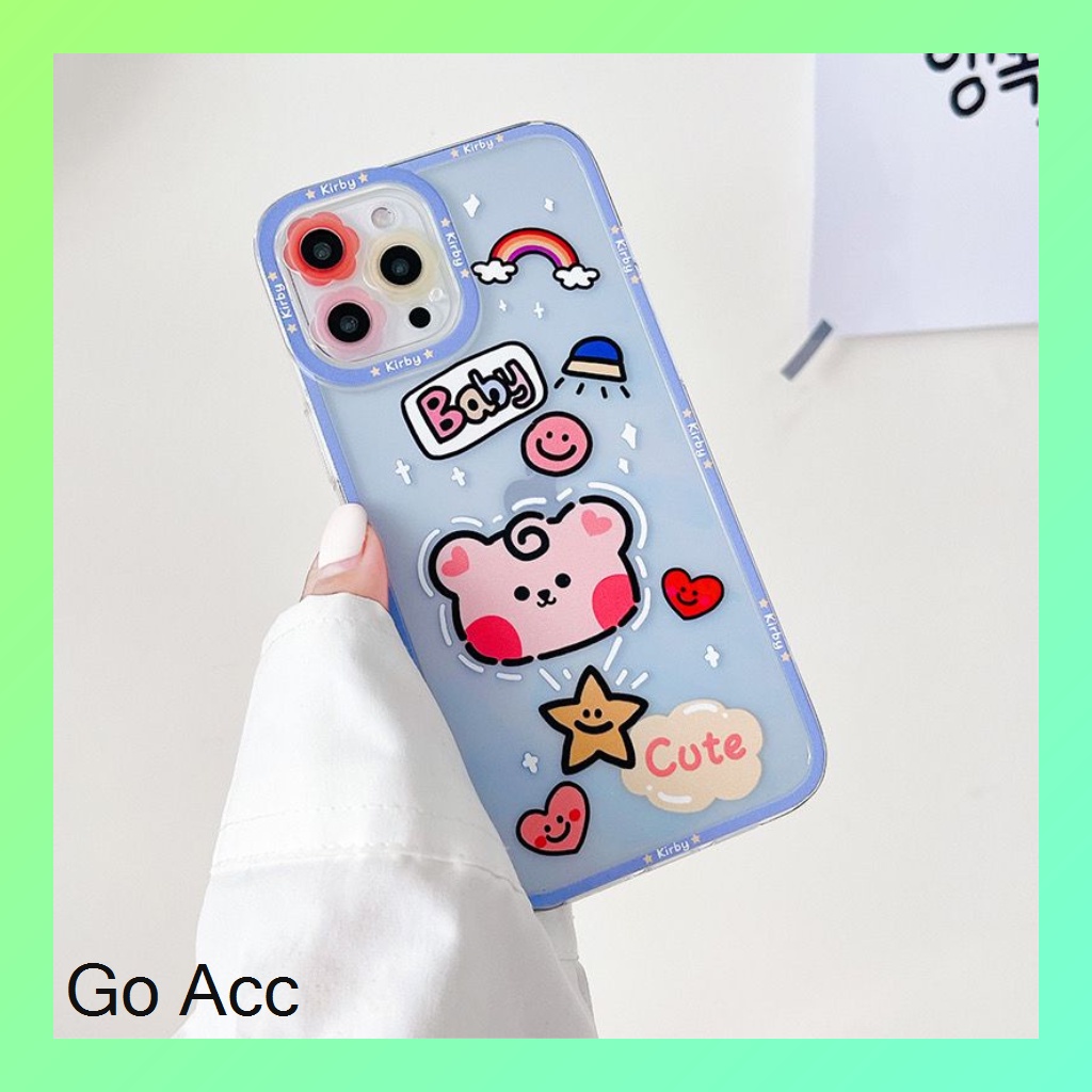 FH26 Softcase Protection Teddy Bear Beruang Xiaomi Redmi 9 Prime 9A 9i 9C 9T Note 8 Pro 9 Poco M3 X3 Pro, Samsung A02/M02 A02s/M02s A10 A10s A11/M11 A12 A20/A30/M10s A20s A21s A50 A50s A30s J2 Prime
