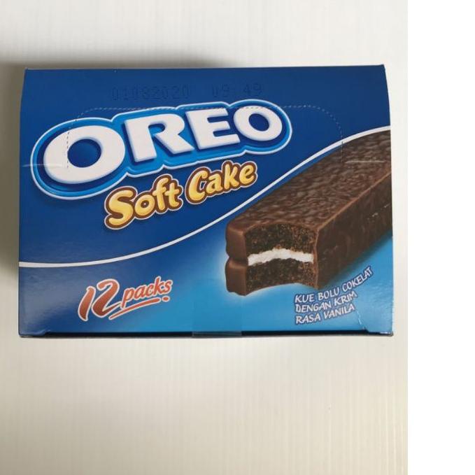 

Promo - Oreo bolu soft cake box isi 12 ,.