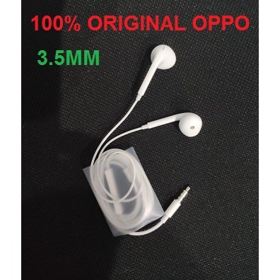 Headset OPPO A Series F Series 3 Earphone Oppo .5MM Original100%