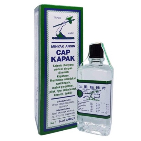 MINYAK ANGIN CAP KAPAK 56 ML - Minyak Gosok, Minyak Herbal