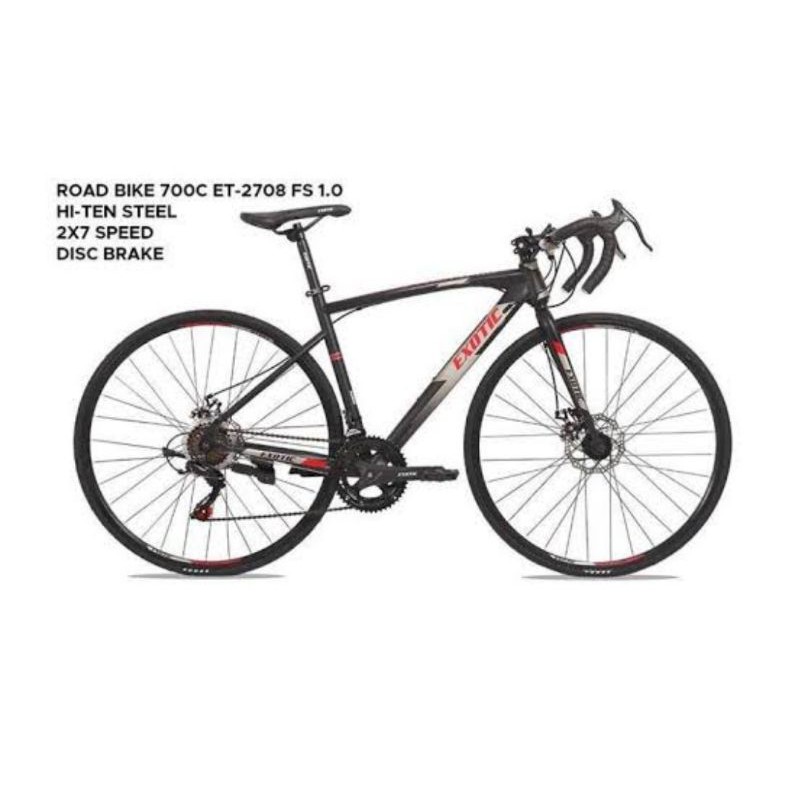 sepeda roadbike 700c Exotic 2708 FS 1.0