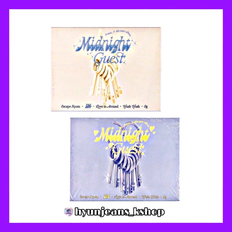 [READY STOCK] FROMIS9 / FROMIS_9 / FROMIS 9 The 4th Mini Album - MIDNIGHT GUEST