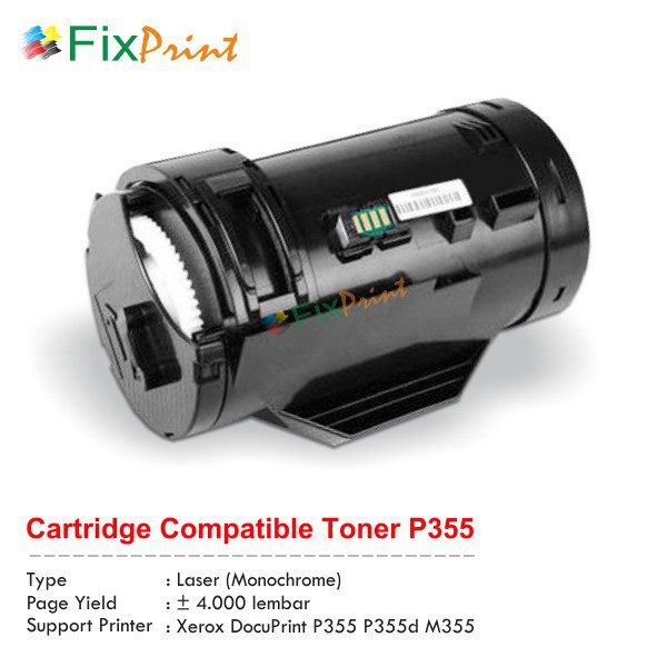 Cartridge Compatible Fuji Xerox P355 P355d M355 Murah