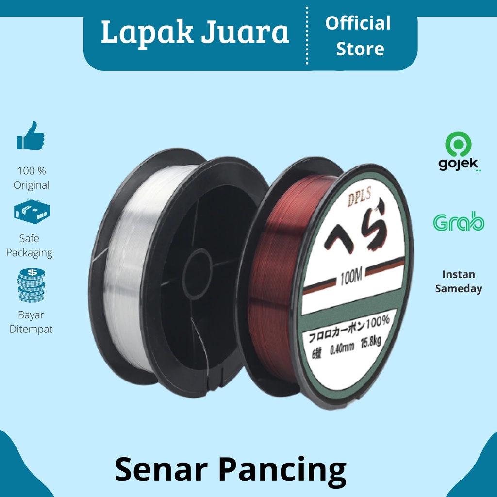 SENAR PANCING  |TALI PANCING | BENANG PANCING | NYLON PANCING DAIWA 100 METER SUPER SPESIAL TALI NIL