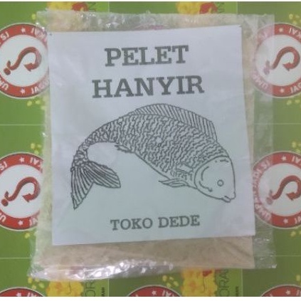 Pelet Hanyir umpan ikan mas