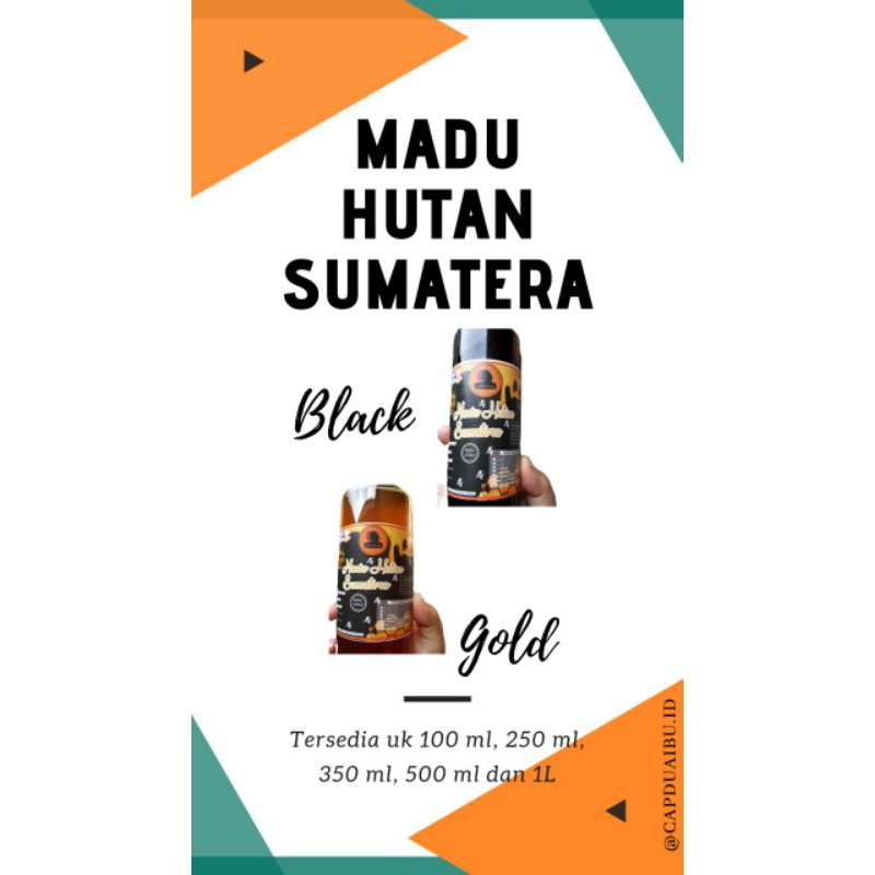 

Madu Sumatera asli 250ml