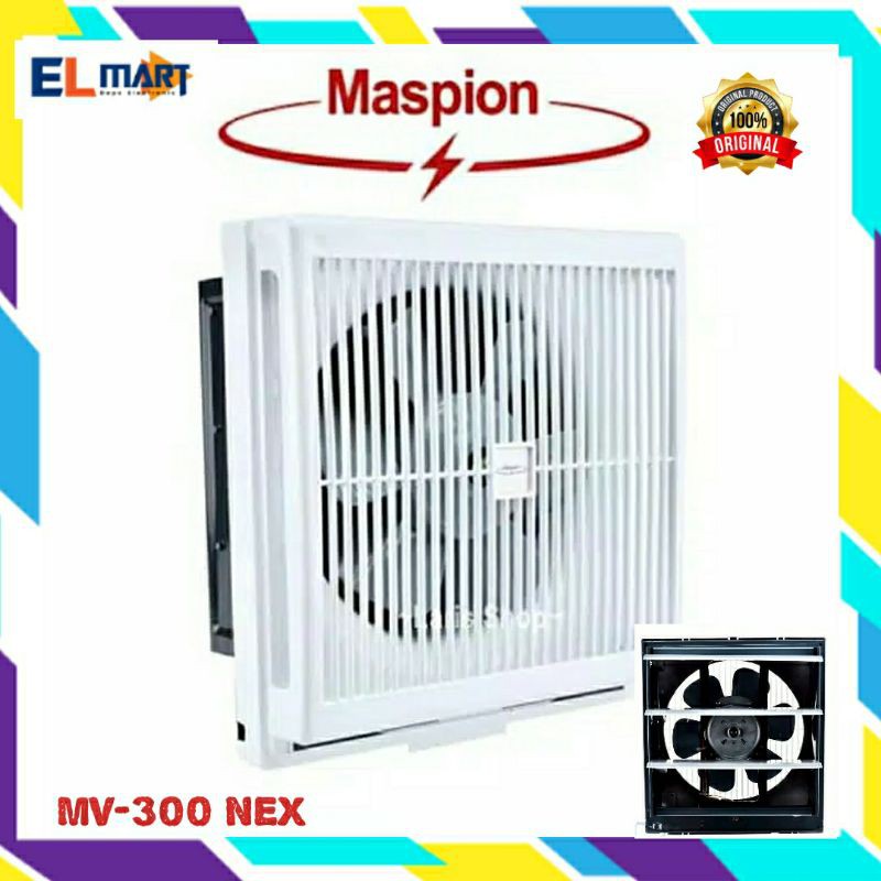 Maspion exhaust fan MV 300 NEX - 300NEX - MV300 NEX 12 inch kipas angin hisap