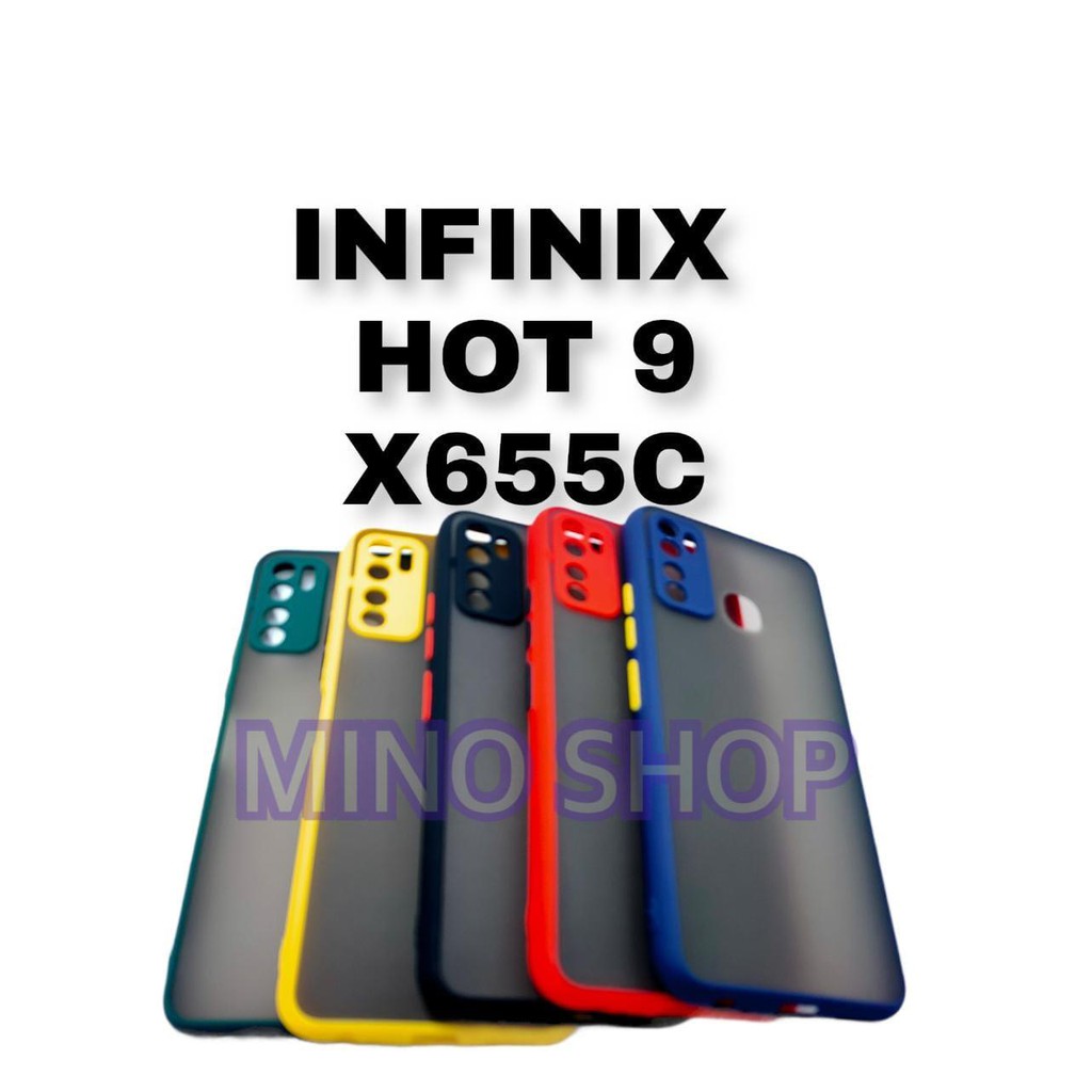 SOFTCASE INFINIX HOT 9 X655C - HARDCASE DOVE MYCHOICE PLUS PELINDUNG KAMERA - AERO CASE