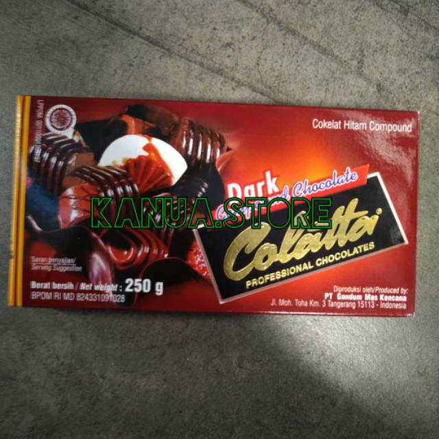 

Colatta dark compund chocolate 250gr