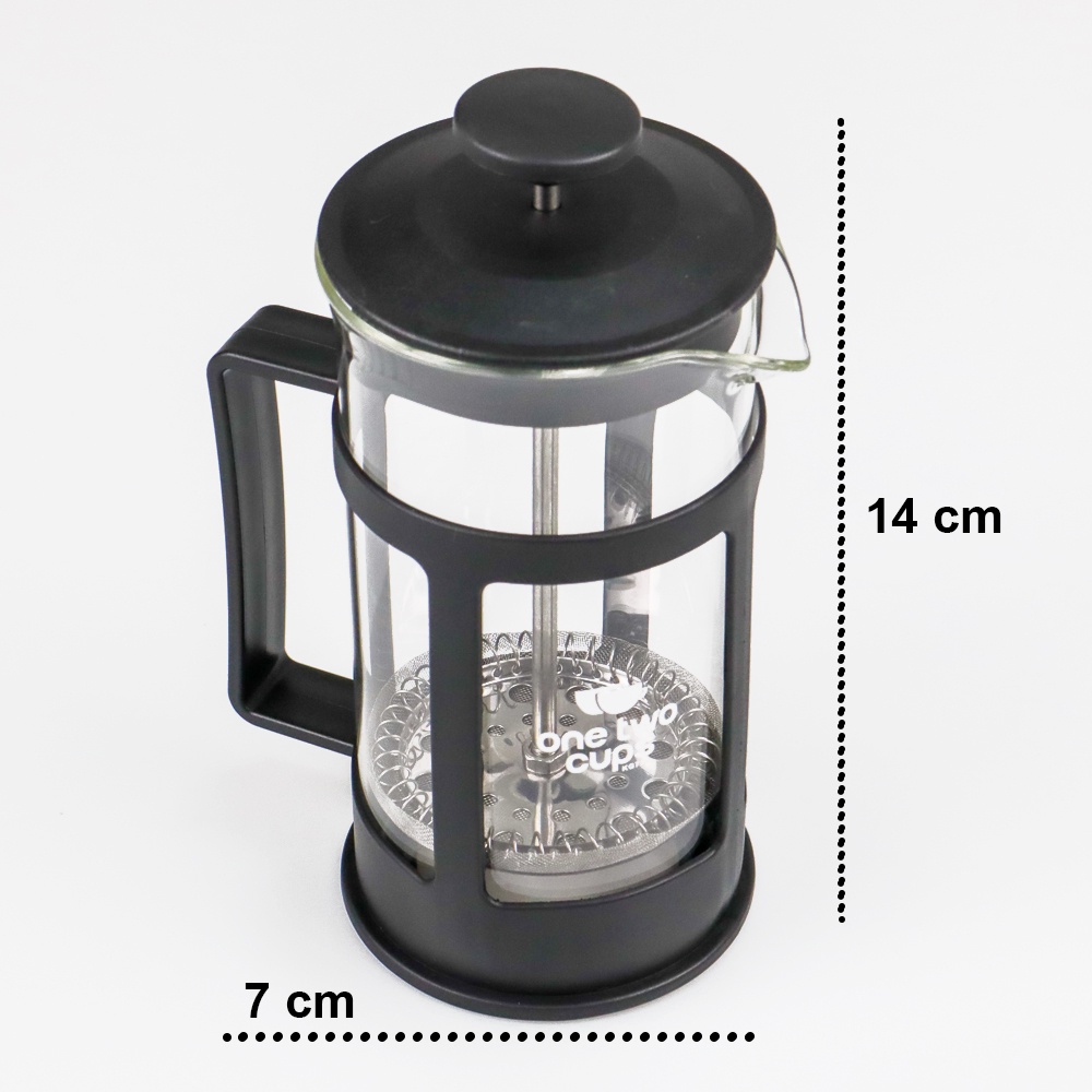 Teko Kopi French Press Coffee Maker Pot Alat Penyaring 350 600 1000 ml Saringan Teh Stainless Steel