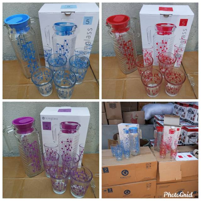 Gelas set kimglass