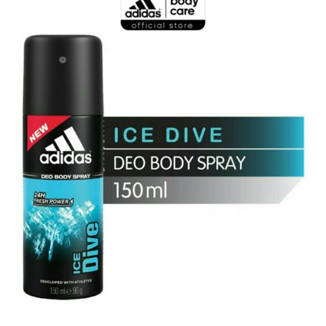 Jual ADIDAS Original Ice Dive Deo Body Spray 150ml Shopee Indonesia