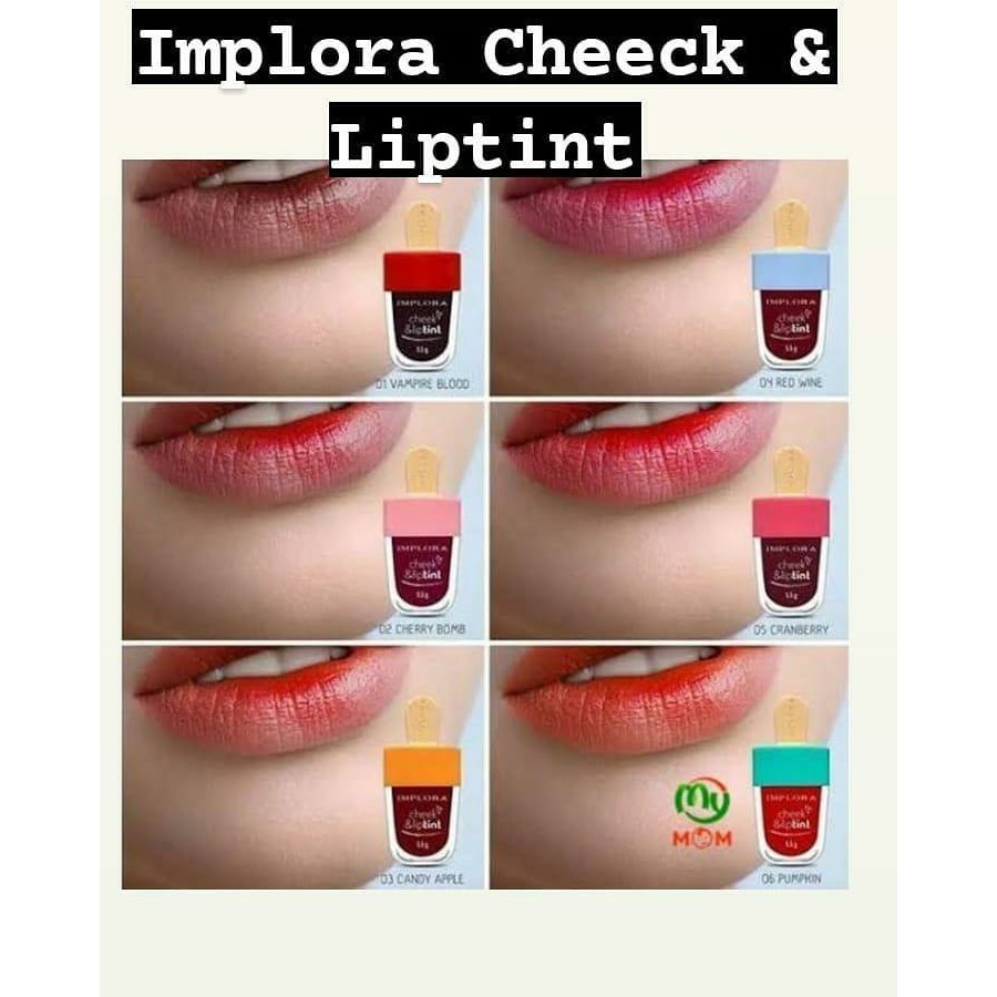 IMPLORA LIP TINT/IMPLORA CHEEK & LIP TINT