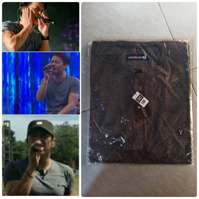 Henley Ariel Noah Abu Tua T-shirt GRLT Ariel / Kaos Baju Greenlight