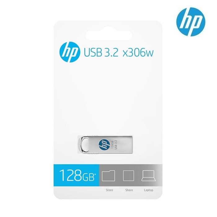 Flash Disk  Flashdisk HP X306W 128GB USB 3.2