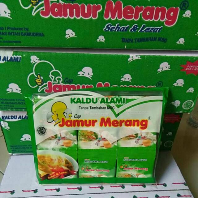 

Promo Kaldu Alami Jamur merang, rasa ayam, Rasa sapi per pack