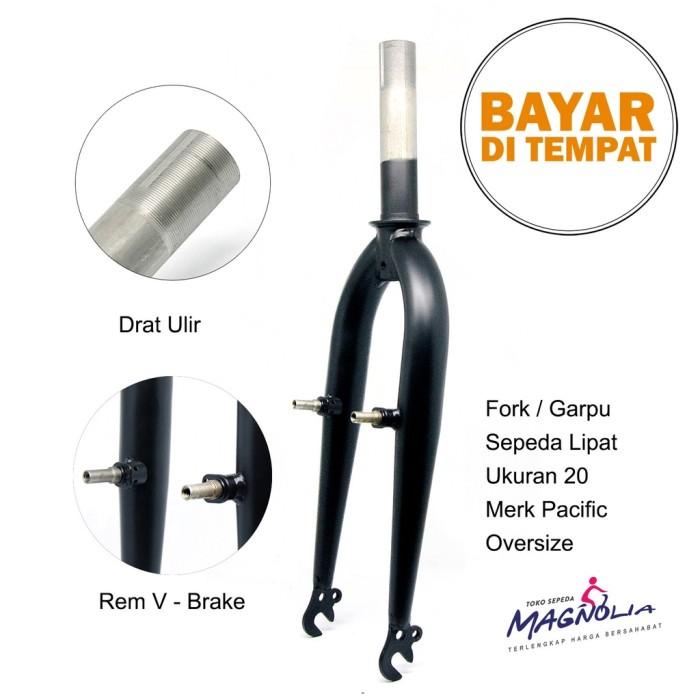 Frame Garpu Fork Sepeda Lipat Seli Ukuran 20 Pacific Oversize - V - Brake