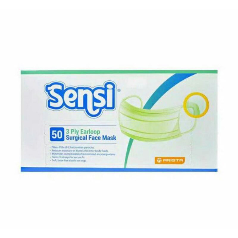 Masker Sensi Earloop isi 50 dan Headloop isi 50