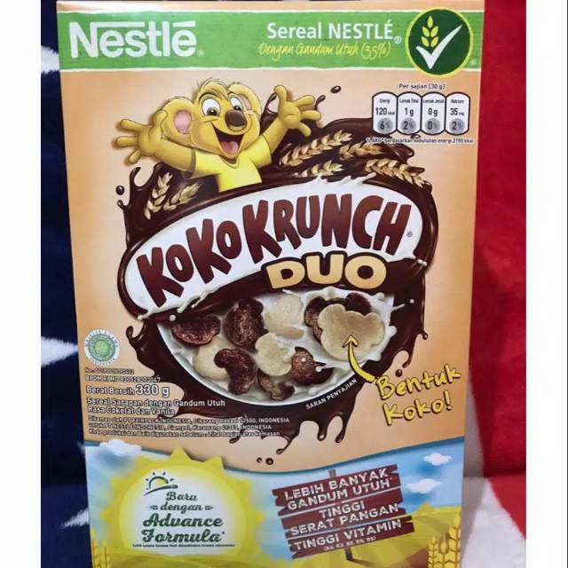 

Koko Krunch Duo Sereal Nestle cereal Koko Krunch Duo 330gr / box