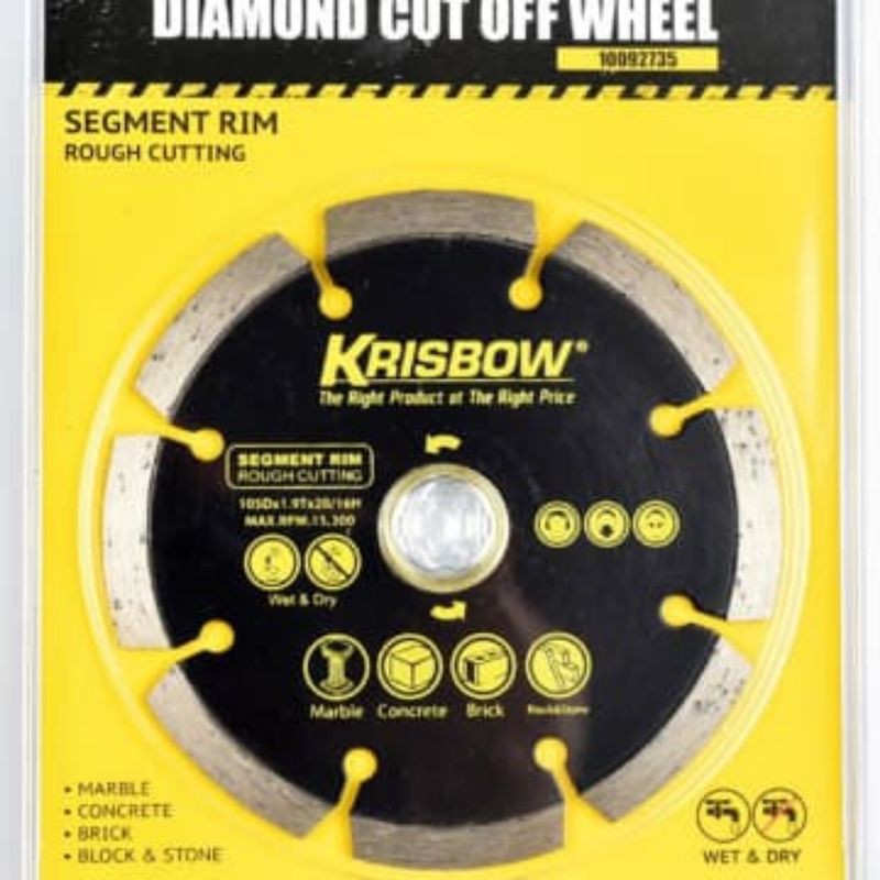 Krisbow Mata Gerinda Potong Beton 10 Cm
